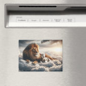Lion und Lamb Magnet (In Situ (Geschirrspüler))