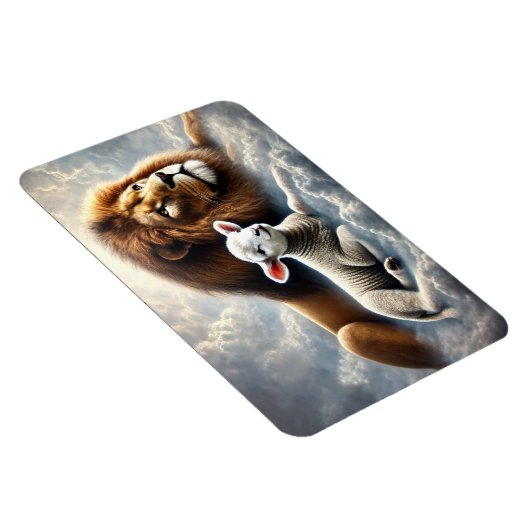 Lion und Lamb Magnet (Rechte Seite)