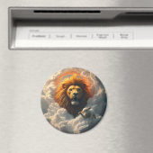 Lion und Lamb Magnet (In Situ (Geschirrspüler))