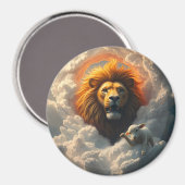 Lion und Lamb Magnet (Vorderseite/Rückseite)