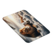 Lion und Lamb Magnet (Rechte Seite)