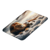 Lion und Lamb Magnet (Linke Seite)