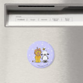 Lion und Lamb True Friends Magnet (In Situ (Geschirrspüler))