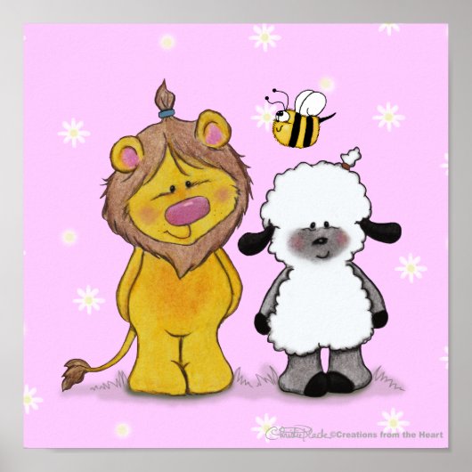 Lion und Lamb True Friends Poster (Vorne)