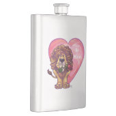 Lion Valentinstag Flachmann (Rechts)