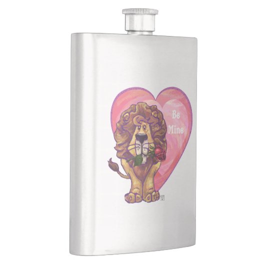 Lion Valentinstag Flachmann (Rechts)