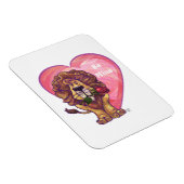 Lion Valentinstag Magnet (Rechte Seite)