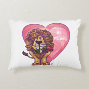 Lion Valentinstag Zierkissen