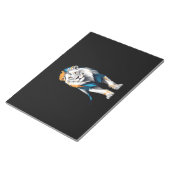 Lion Vector Art mit lebhaften Farben Notizblock (angewinkelt)