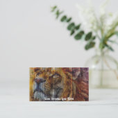 Lion Visitenkarte (Stehend Vorderseite)