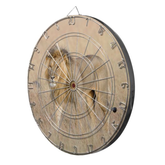 Lion Walking Dartscheibe (Vorderseite rechts)