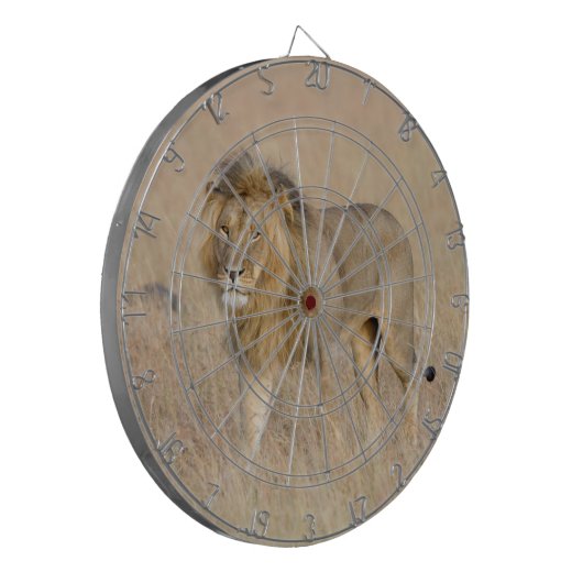 Lion Walking Dartscheibe (Vorderseite Links)