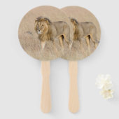 Lion Walking Fächer (Vorne und Hinten)