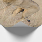 Lion Walking Geschenkpapier (Ecke)