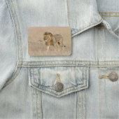 Lion Walking Namensschild (Beispiel)