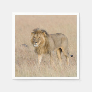 Lion Walking Serviette