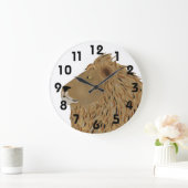 Lion Wall Clock Große Wanduhr (Zuhause)