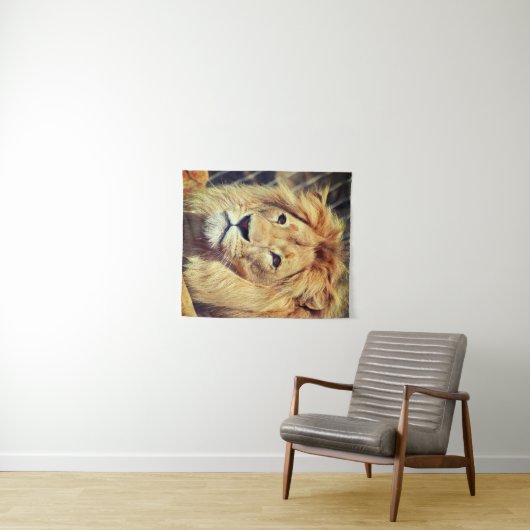 Lion Wandteppich (Beispiel (Horizontal))