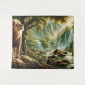 Lion Wandteppich (Vorderseite (Horizontal))