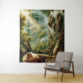 Lion Wandteppich (Beispiel)