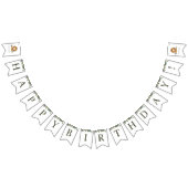 Lion Wild One Birthday Banner (Alle)