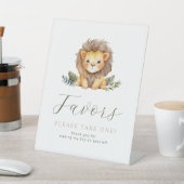 Lion Wild One zum Geburtstag Lieblingszeichen Sockelschild (In SItu)