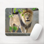 Lion Wildlife Mousepad (Mit Mouse)