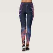 Lion Wing Design Legierung Leggings (Rückseite)