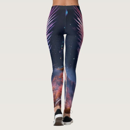 Lion Wing Design Legierung Leggings (Rückseite)
