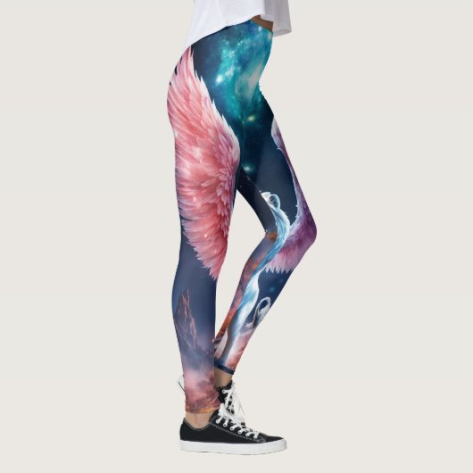Lion Wing Design Legierung Leggings (Rechts)