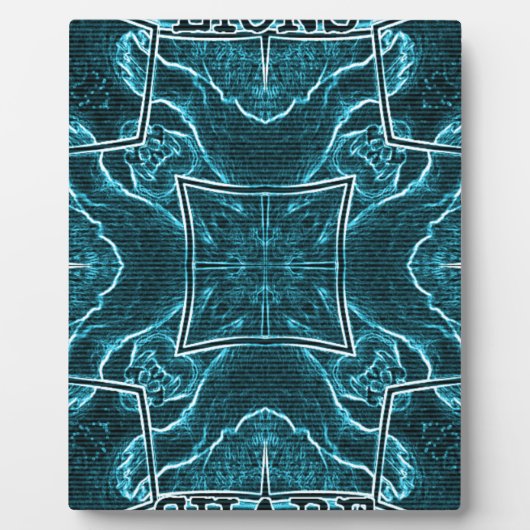 Lion wits fotoplatte (Vorderseite)