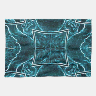 Lion wits geschirrtuch