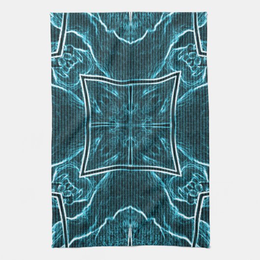 Lion wits geschirrtuch (Vertikal)