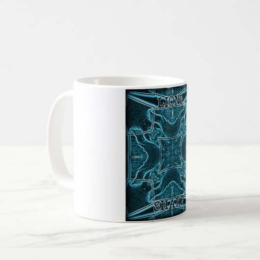 Lion wits kaffeetasse (Vorderseite Links)