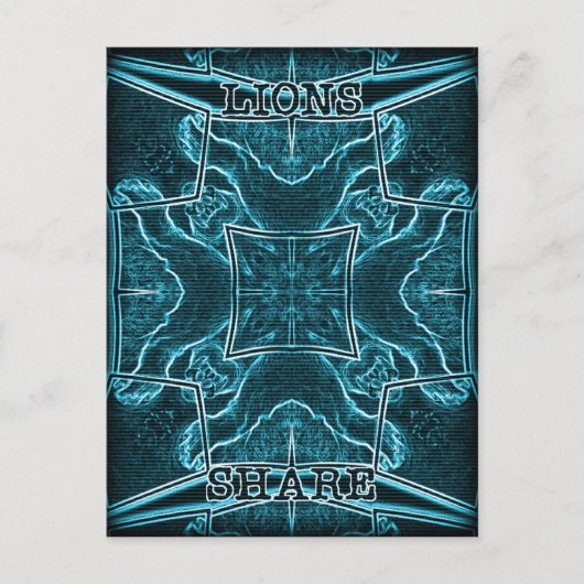 Lion wits postkarte (Vorderseite)