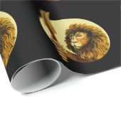 Lion Wrapping Paper von Sri Lanka Geschenkpapier (Rolleneckpunkt)