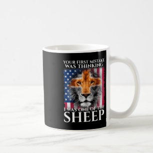 Lion Your First Mistake Was Thinking I Was One Kaffeetasse