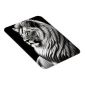 Lion Zeichnend Malerei Magnet (Rechte Seite)