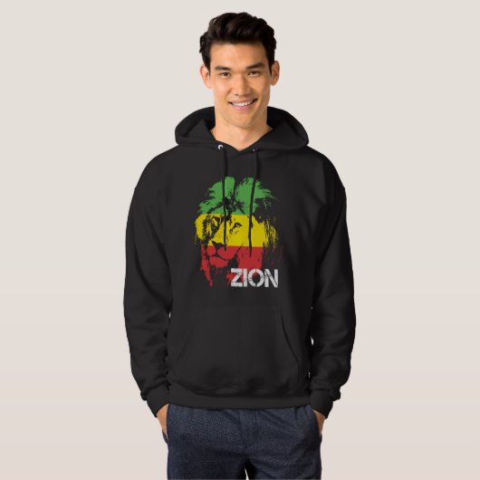 Lion Zion Hoodie (Vorne ganz)