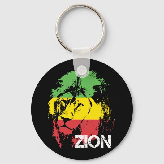 Lion Zion Schlüsselanhänger (Vorderseite)
