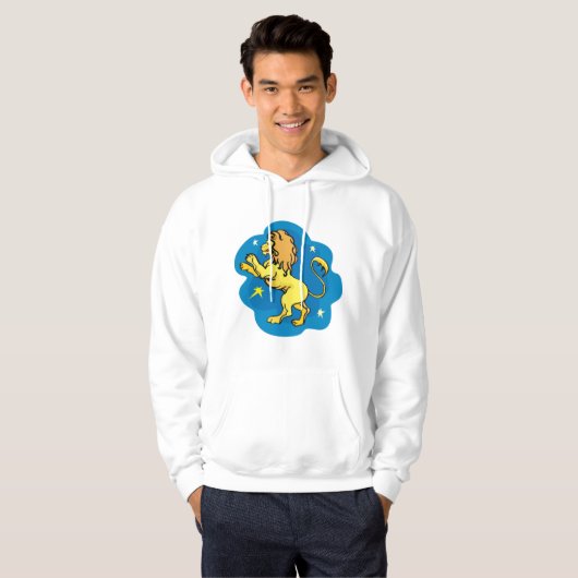 Lion Zodiac Hoodie (Vorne ganz)