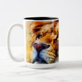 Lion Zweifarbige Tasse (Links)