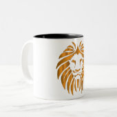 Lion Zweifarbige Tasse (Vorderseite Links)