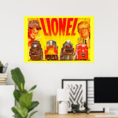 Lionel individuelles Poster (Heimbüro)