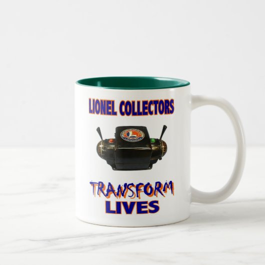 Lionel Transformator Zweifarbige Tasse (Rechts)