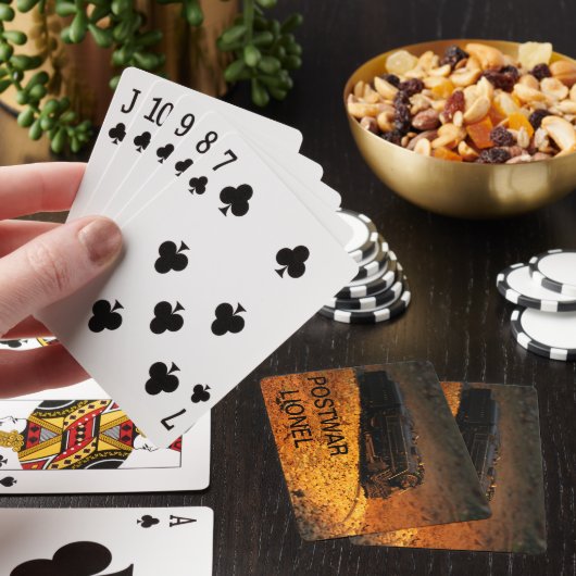 Lionel Zug-Plattform der Spielkarten (In Situ)