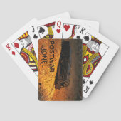 Lionel Zug-Plattform der Spielkarten (Rückseite)