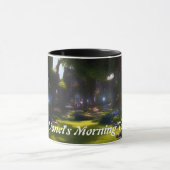 Lionels Morgen-Tee Personalisiert anpassbar Tasse (Zentrum)