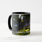 Lionels Morgen-Tee Personalisiert anpassbar Tasse (Vorderseite Links)