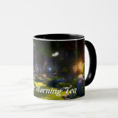 Lionels Morgen-Tee Personalisiert anpassbar Tasse (VorderseiteRechts)